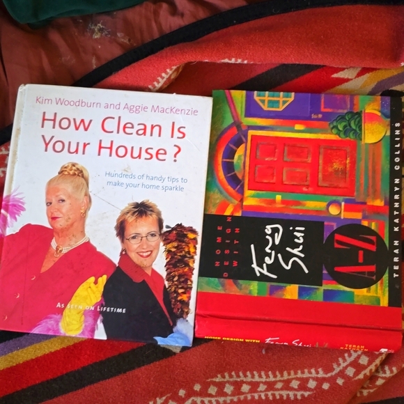 Lot of 3 Household Books - Feng Shui- DK hints tips + Cleaning House Kim Aggie - Picture 3 of 6